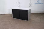 Ahrend | Roldeurkast | Tweedehands | Zilvergrijs/ antraciet, Verzenden, Gebruikt