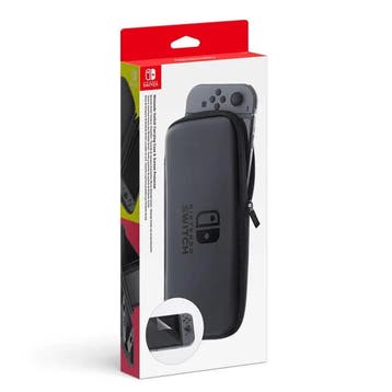 Original Nintendo Switch Case Black [Complete], Ophalen of Verzenden, Zo goed als nieuw