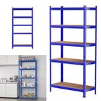 5-laags Metalen Opslagrek – Heavy Duty Stellingkast 875kg, Verzenden, Nieuw