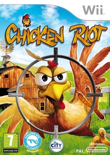 Chicken Riot - Nintendo Wii - Geek Out!, Overige genres, Eén computer, Zo goed als nieuw, 3 spelers of meer