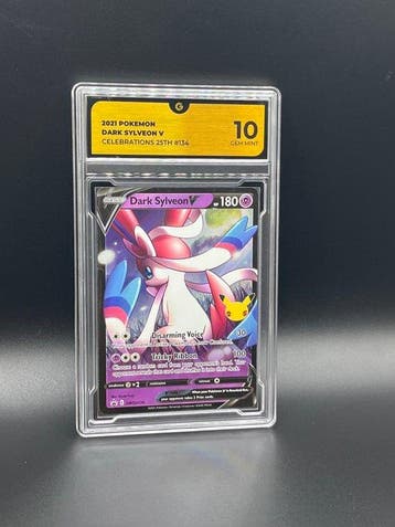 Pokémon - 1 Graded card - Dark Sylveon 134 Promo card - GG, Nieuw