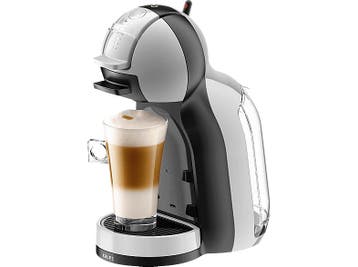 Krups -  Dolce Gusto Minime Capsulemachine Grijs, Verzenden, Nieuw, Koffiepads en cups, Afneembaar waterreservoir