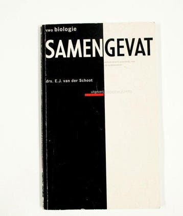 VWO Samengevat Biologie - van der Schoot, Verzenden, Gelezen