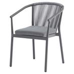 Apollo dining tuinstoel rope stapelbaar grijs, Tuin en Terras, Tuinstoelen, Ophalen of Verzenden, Nieuw