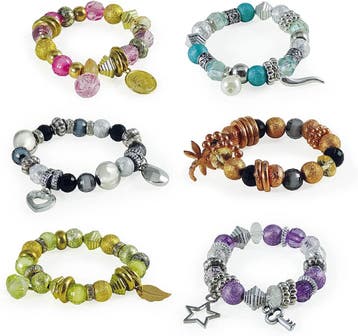 Buki bedelarmbanden set met kralen  van €15,99 voor €7,99, Ophalen of Verzenden, Nieuw