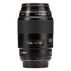 Canon EF 100mm f/2.8 Macro USM met garantie, Ophalen of Verzenden, Gebruikt