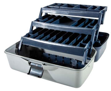 Ultimate Fishing Tackle Box 3-Level Viskoffer, Verzenden, Nieuw, Overige typen