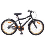 vidaXL Kinderfiets 18 Inch voor 5-7 jaar Zwart, Fietsen en Brommers, Fietsen | Racefietsen, Verzenden, Nieuw