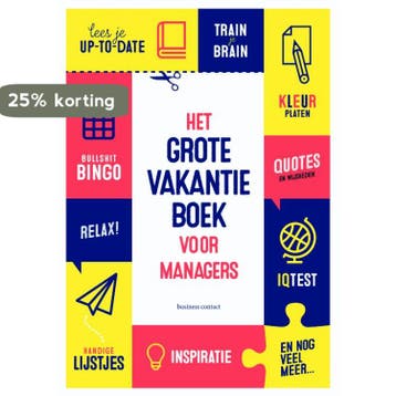 Het grote vakantieboek voor managers - Maria Heesen, Verzenden, Zo goed als nieuw, Maria Heesen
