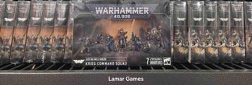 Astra Militarum Krieg Command Squad (Warhammer nieuw), Hobby en Vrije tijd, Ophalen of Verzenden, Nieuw