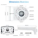 Camerasteun voor Hikvision en Dahua cameras, Ophalen of Verzenden, Nieuw