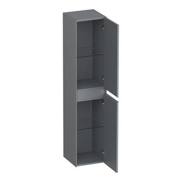 Brauer Inspire - Hoge Kast - 160 cm - 2 Deuren - Greeploos -, Ophalen of Verzenden, Nieuw