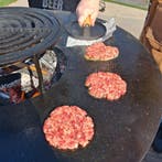 BLISS Plancha Ø100– Extra dik cortenstale basis (4–5 mm), Verzenden, Nieuw, BLISS Holten B.V., Met accessoires