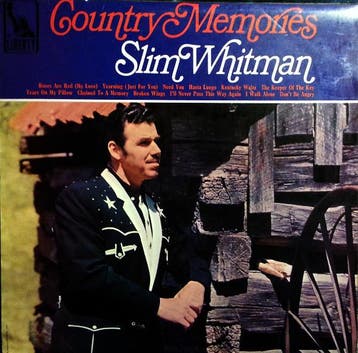 LP gebruikt - Slim Whitman - Country Memories, Verzenden, Zo goed als nieuw, Overige formaten