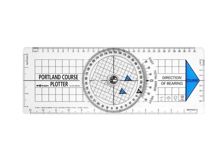 Portland Koersplotter - Blundell Harling - Course Plotter, Watersport en Boten, Navigatiemiddelen en Scheepselektronica, Kaartplotter of Fish Finder
