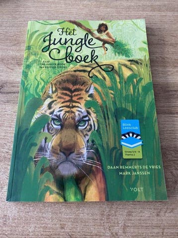 BL Leesclubboek gr 5/6 B: 2. Het jungleboek 7434645158179, Verzenden, Gelezen