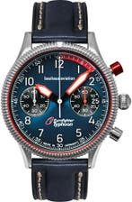 Bauhaus 2576-3 Aviation Eurofighter Typhoon horloge, Overige merken, Staal, Verzenden, Polshorloge