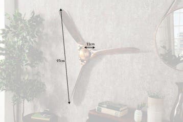 Authentieke wanddecoratie SCREW III 97cm gevlamd koperen, Ophalen of Verzenden, Nieuw