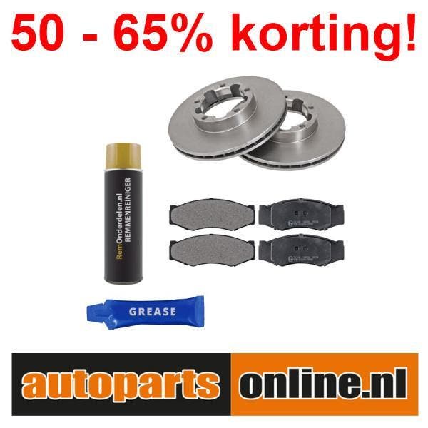 Remschijven + Remblokken Nissan Trade voorzijde, Auto-onderdelen, Besturing, Nieuw, Nissan, Verzenden