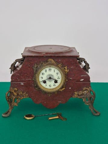 Pendule - Marmer - 1850-1900