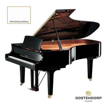 Yamaha C7X PWH messing vleugel, Muziek en Instrumenten, Piano's, Nieuw, Wit, Vleugel