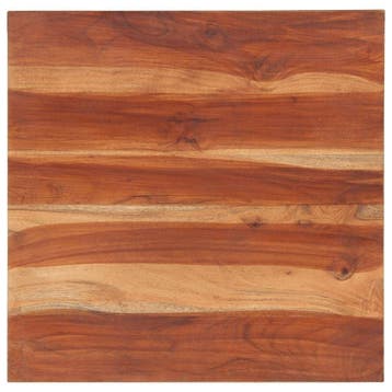 Massief Houten Tafelblad 60x60 | Tweedekansje | OP=OP, 50 tot 100 cm, Rustiek, Vierkant, Nieuw