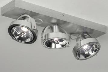 Rietveld Spots - Aluminium - Geschuurd Aluminium, Metaal, Al, Verzenden, Nieuw