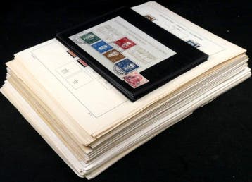 Duitsland - Albumpaginas, steekpaginas en meer van oud tot, Gestempeld