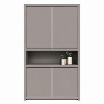 123Kast - Vakkenkast Manhattan 08 - 120x40x240 cm - 123Kast, Verzenden, Nieuw