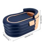 Zwembad: oplaadbare pomp, ergonomische rugleuning, 100kg, Verzenden, Nieuw