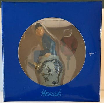 Tintin - Scène cube Moulinsart - Tintin Sortant de la, Nieuw