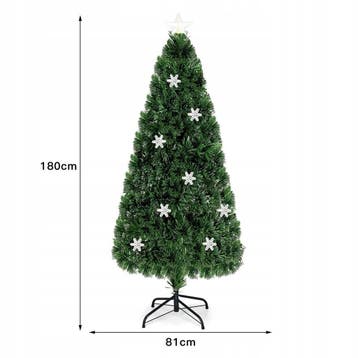 2dekans | Coast Kerstboom - 220 Takken - Led Lampjes - 180 x, Diversen, Kerst, Ophalen of Verzenden, Zo goed als nieuw