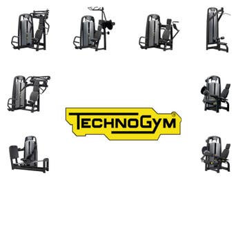 Technogym - Selection Black - 8 Apparaten (lease), Ophalen of Verzenden, Nieuw