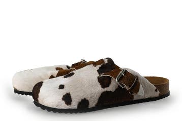 Manfield Instappers in maat 40 Wit, Kleding | Dames, Verzenden, Zo goed als nieuw, Manfield, Wit