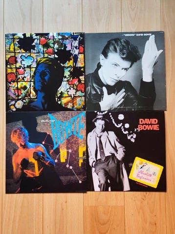 David Bowie - 3 x albums + 1 x 12 Maxi single - Diverse, Nieuw in verpakking
