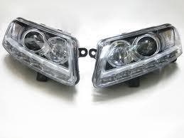 Koplampen Audi A6 4F 09-.. Xenon LED dagrijlicht Orig., Ophalen of Verzenden, Nieuw