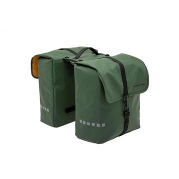 New Looxs Dubbele Fietstas Odense green MIK 39L, Verzenden, Nieuw
