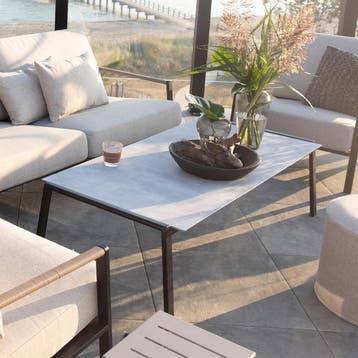 *WOONWINKEL* Brafab Lyra Salontafel Voor Buiten Betonlook Gl, Verzenden, Nieuw