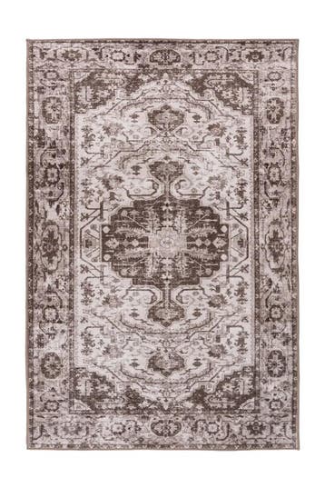Wasbaar Vloerkleed | Vegas | Medaillon | Taupe | 160x230 cm, Verzenden, Nieuw