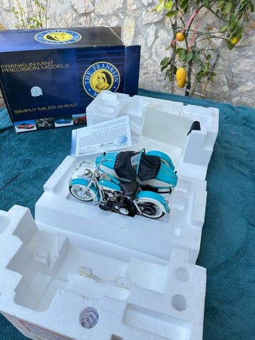 Franklin Mint - Model motorfiets - 1958 HARLEY-DAVIDSON, Nieuw