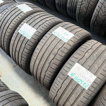 4 x Hankook Ventus S1 Evo3 275-35-20 Zomerbanden 5mm, Gebruikt, 275 mm, Ophalen of Verzenden, Band(en)