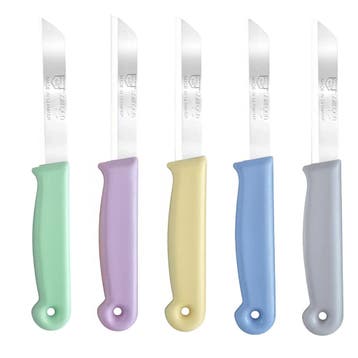 Solingen Schilmesje – RVS Glad – 18,5 cm met Blade Cover, Ophalen of Verzenden, Nieuw, Rvs of Chroom