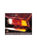 1980 FIAT X1/9 BROCHURE ENGELS (USA), Nieuw, Author