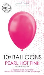 10x Parelmoer Hot Pink, Verzenden, Nieuw, Versiering, Verjaardag