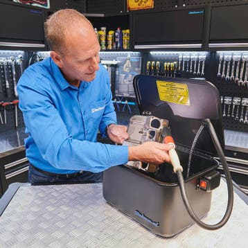 Datona Onderdelenreiniger met borstel - Datona, Doe-het-zelf en Verbouw, Reinigingsmachines, Ophalen of Verzenden, Nieuw