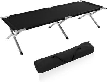 Veldbed - 1 Persoons - Kampeerbed - Stretcher - 190x64 cm -, Caravans en Kamperen, Verzenden, Zo goed als nieuw