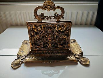 Brievenhouder - Brons