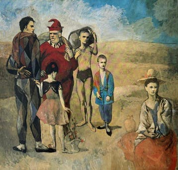 Pablo Picasso (1881-1973) - “Family of Saltimbanques, 1905”.