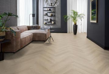 YUP Merton herringbone click beige, Verzenden, Nieuw