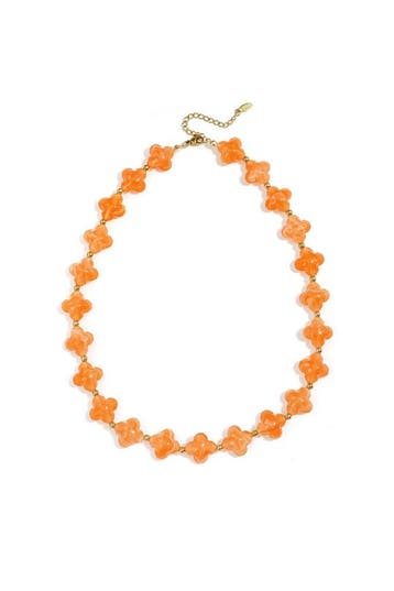 Goudlief Kralenketting met klaver kraaltjes (Kettingen), Verzenden, Nieuw, Zilver, Overige materialen